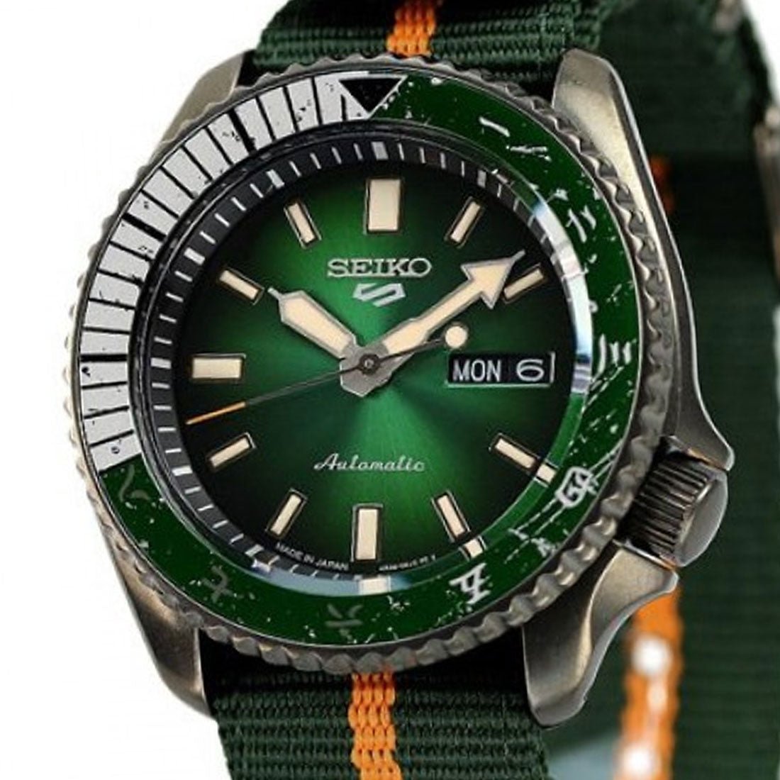 Seiko Rock Lee SRPF73K1 SRPF73 SRPF73K Limited Edition Naruto Sports Watch -Seiko