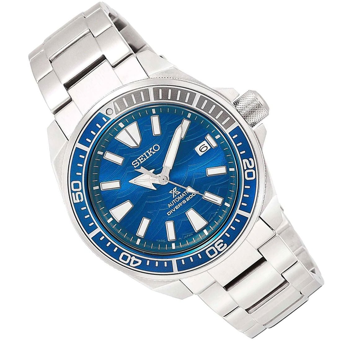 Seiko Samurai SRPD23J1 SRPD23 SRPD23J Shark Prospex Dive Watch -Seiko