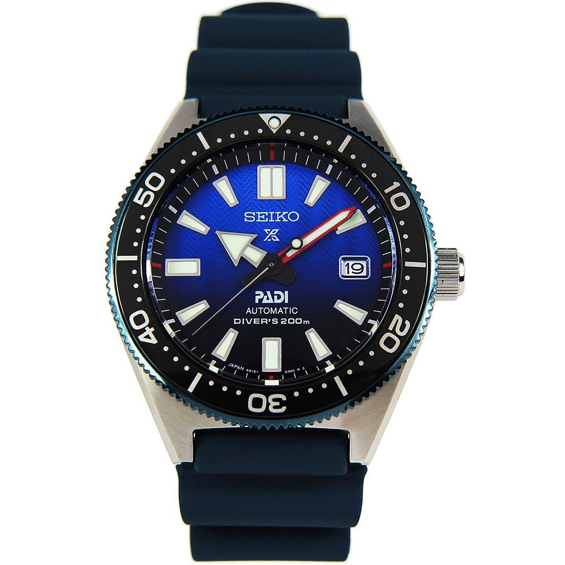 Seiko SBDC055J Prospex PADI JDM Silicone Watch SBDC055 -Seiko