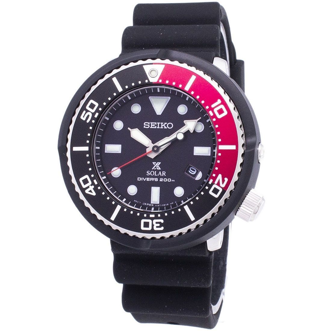 Seiko SBDN053 Prospex Limited Edition Solar Black Dial JDM Watch -Seiko