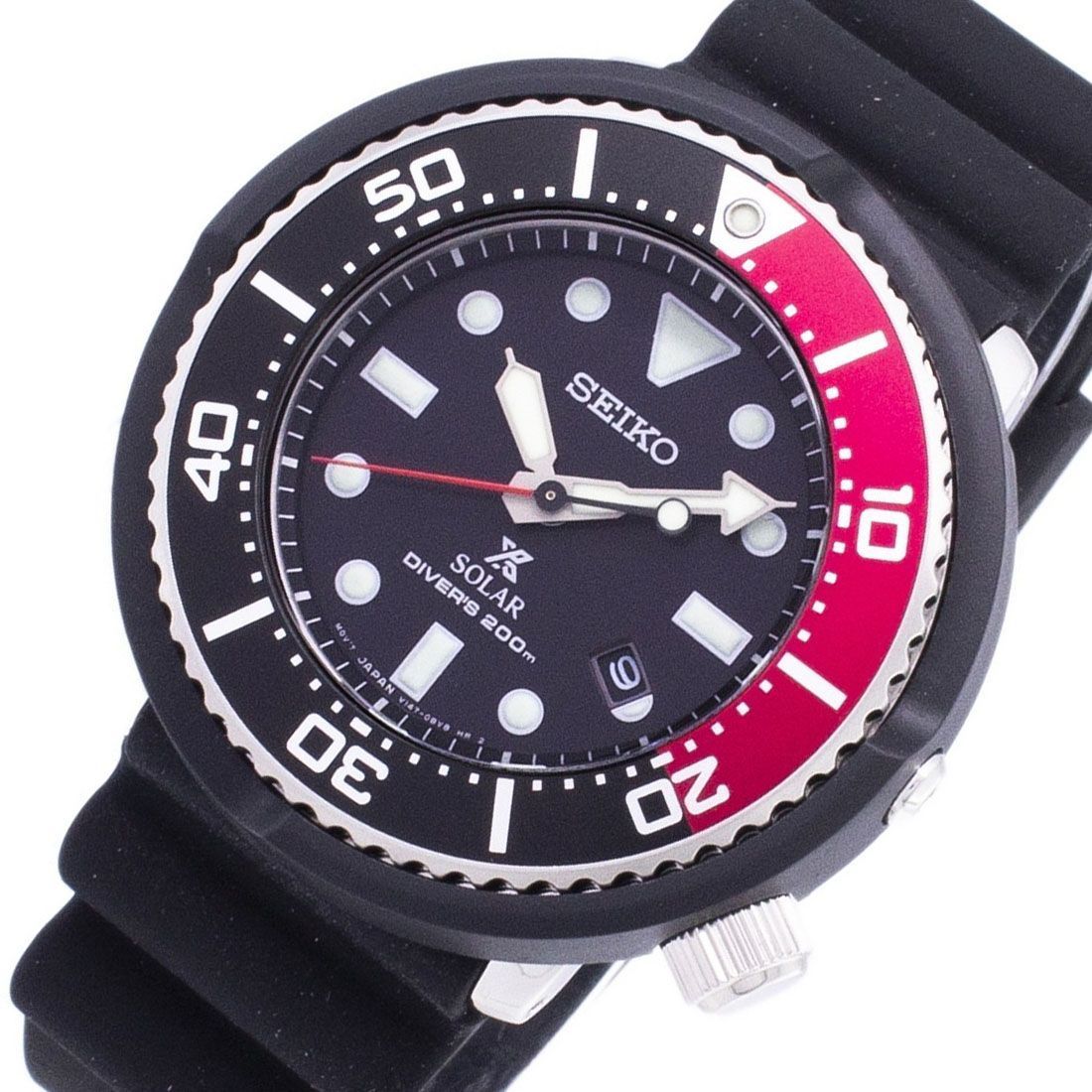 Seiko SBDN053 Prospex Limited Edition Solar Black Dial JDM Watch -Seiko