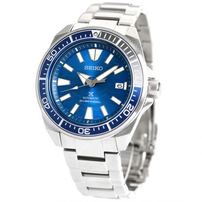 Seiko SBDY029 Prospex Blue Dial Save the Ocean Diving Watch -Seiko