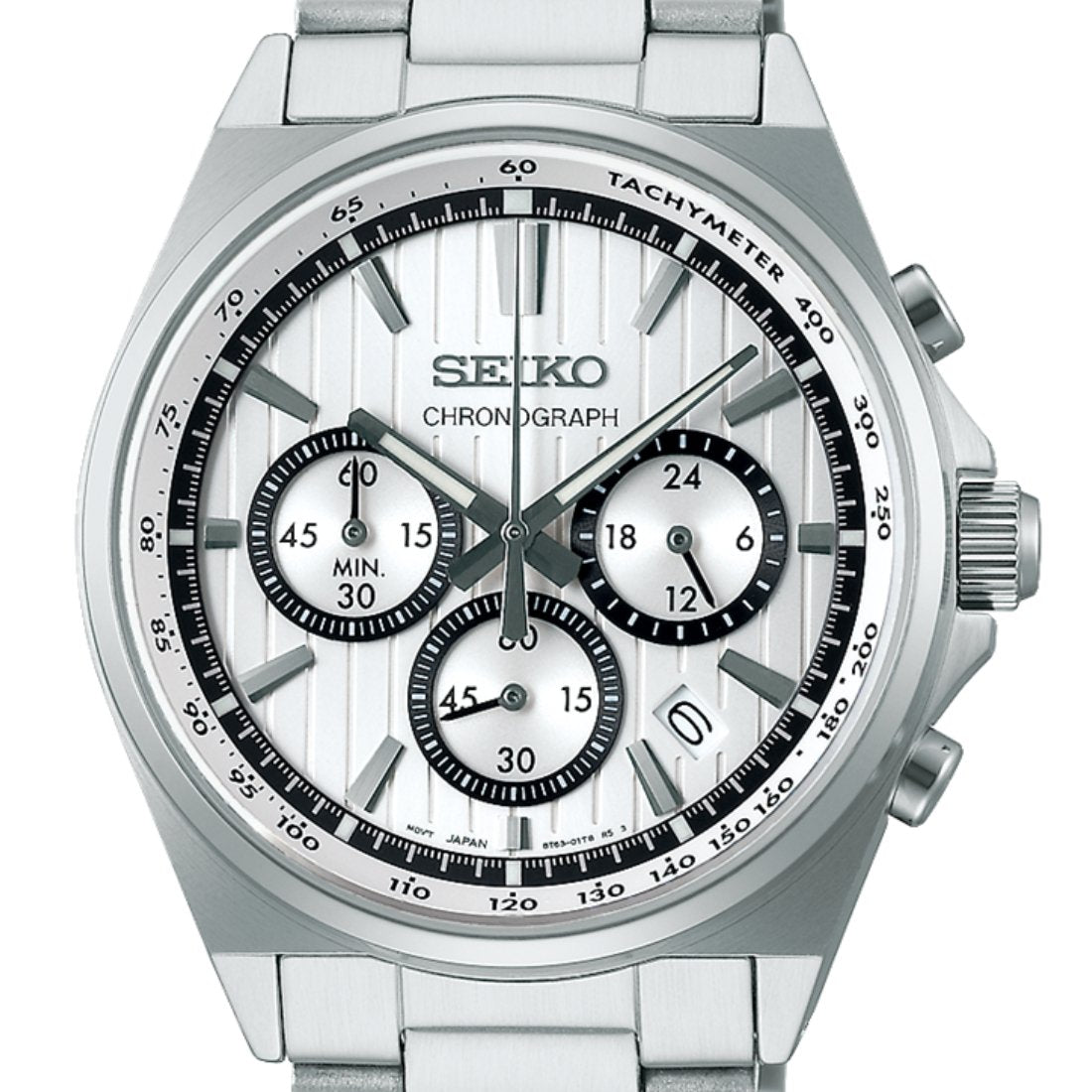 Seiko SBTR031J SBTR031J Selection S-Series Chronograph Silver Dial Mens Watch (PRE-ORDER) -Seiko