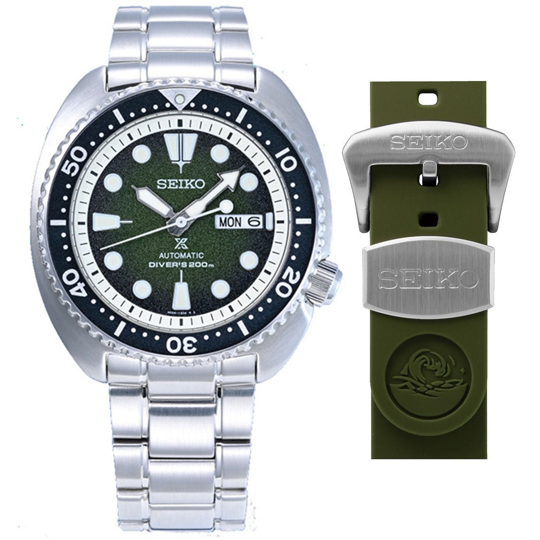 Seiko Sea Urchin Green Prospex SRPJ51K1 SRPJ51 SRPJ51K Limited Edition Diving Watch -Seiko