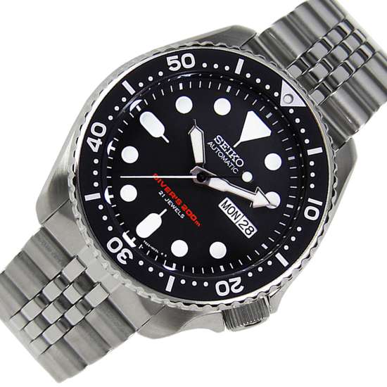 Seiko SKX007K2 SKX007K SKX007 Automatic Divers Sports Watch -Seiko