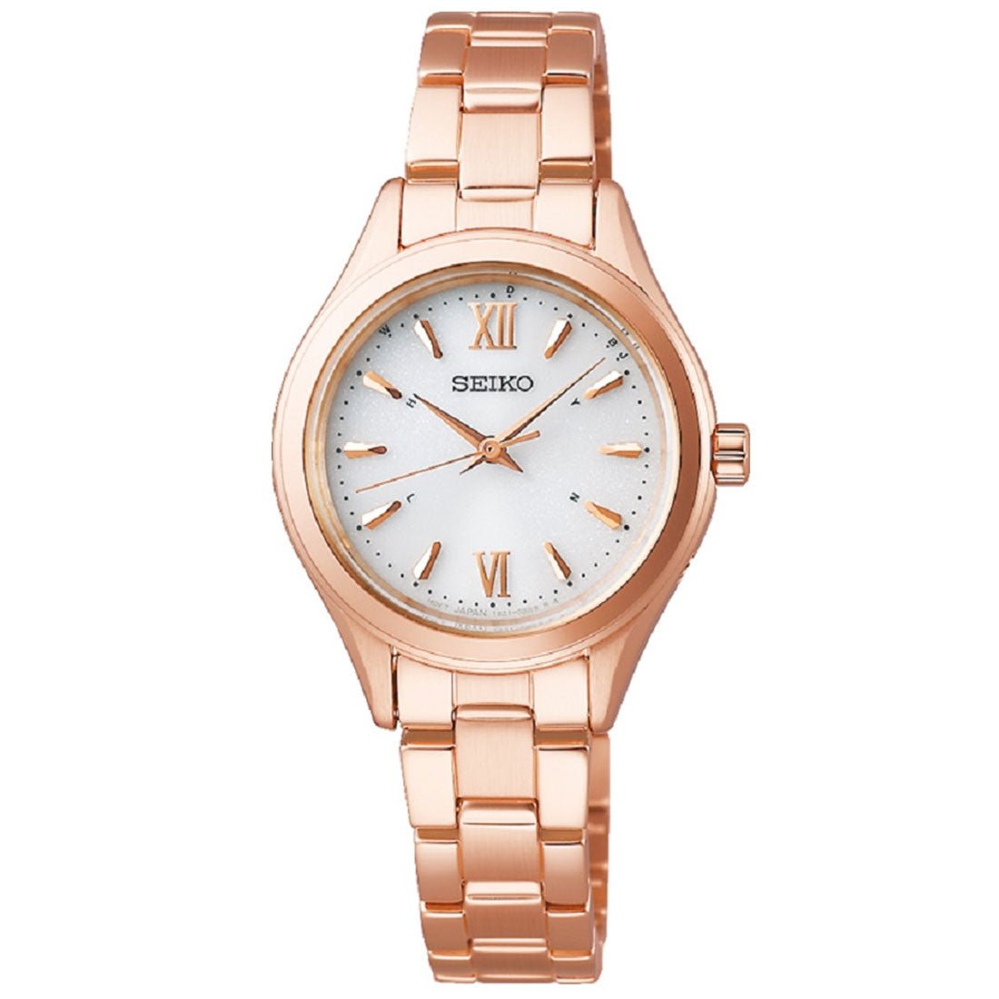 Seiko Solar Selection White Dial Women JDM Watch SWFH114 -Seiko