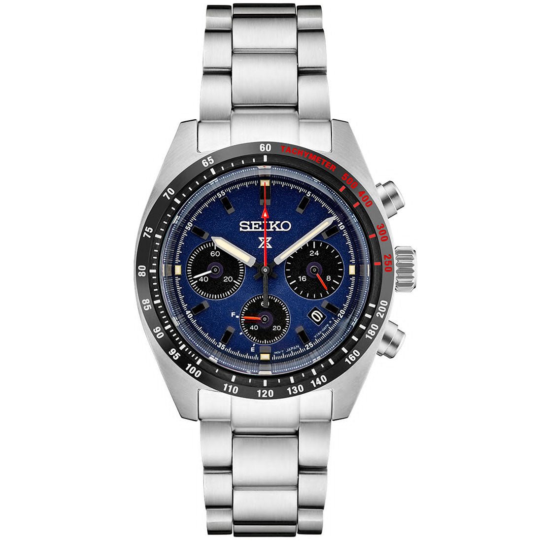 Seiko Solar Speedtimer SSC815 SSC815P1 SSC815P Chronograph Recreation Prospex Watch -Seiko