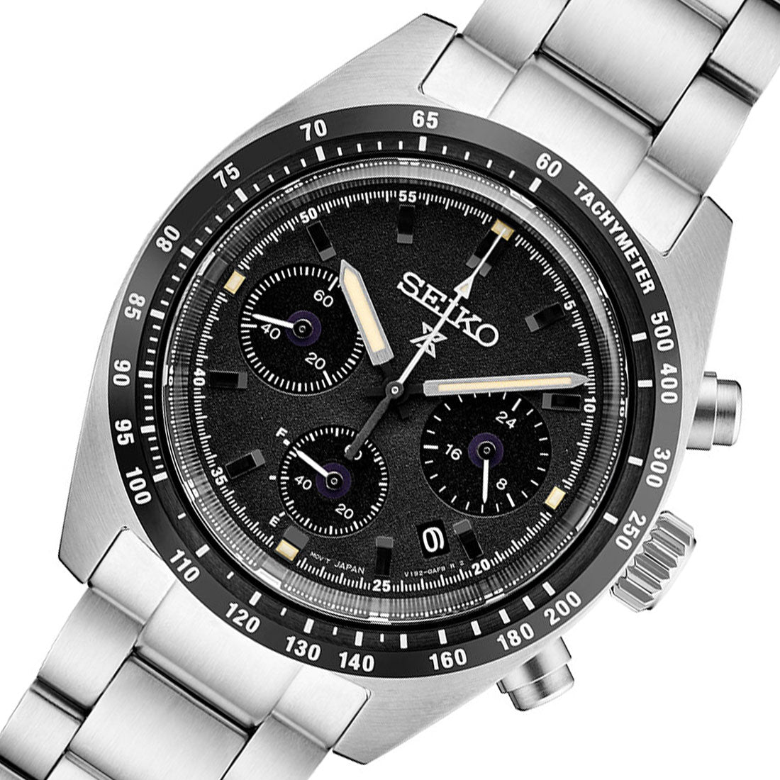 Seiko Solar Speedtimer SSC819 SSC819P1 SSC819P Chronograph Recreation Prospex Watch -Seiko