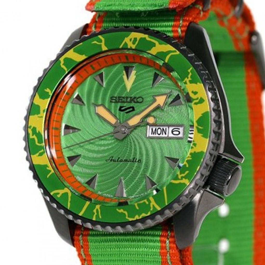 Seiko Street Fighter Blanka SRPF23K1 SRPF23 SRPF23K Limited Edition Sports Watch -Seiko