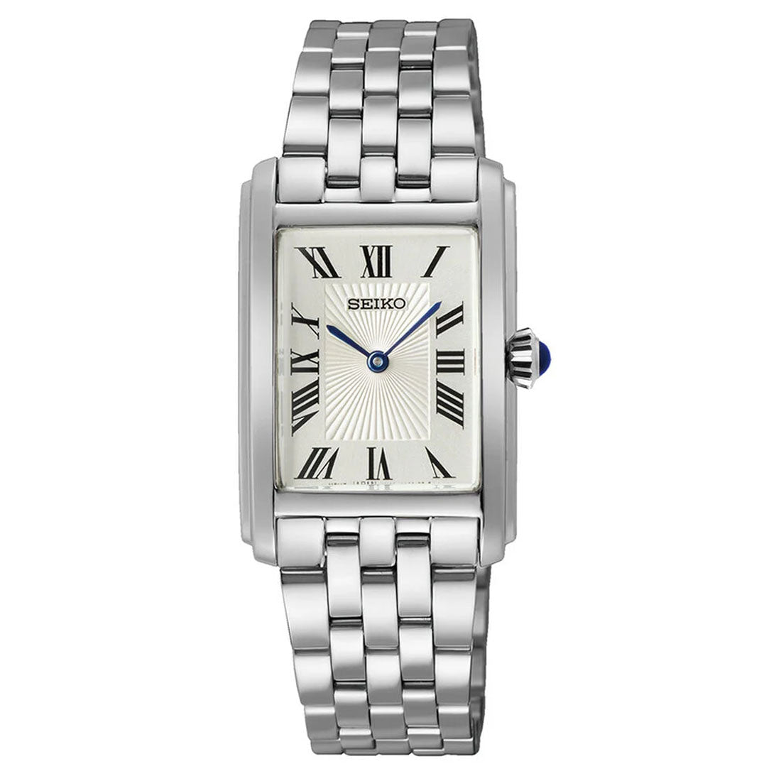 Seiko SWR083P1 SWR083P SWR083 Classic White Quartz Analog Watch -Seiko