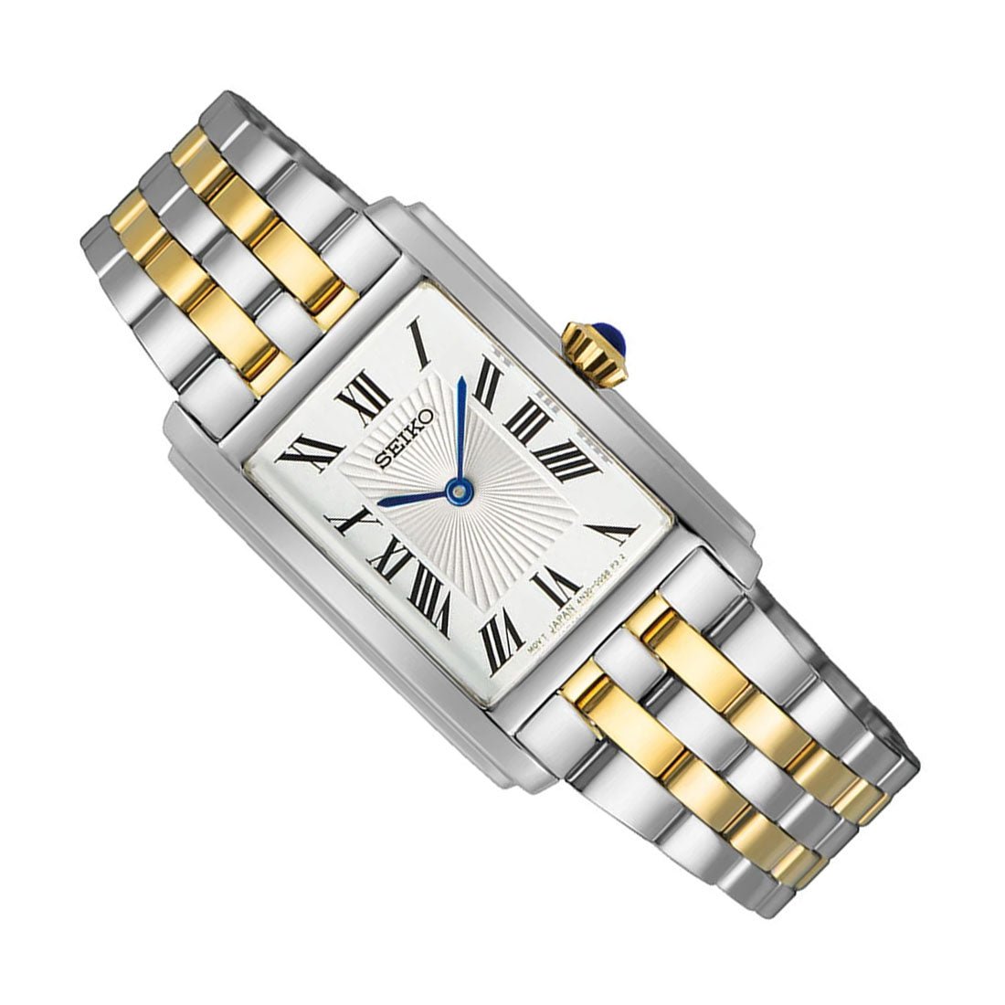 Seiko SWR087P1 SWR087 SWR087P Classic Two Tone Quartz Analog Watch -Seiko