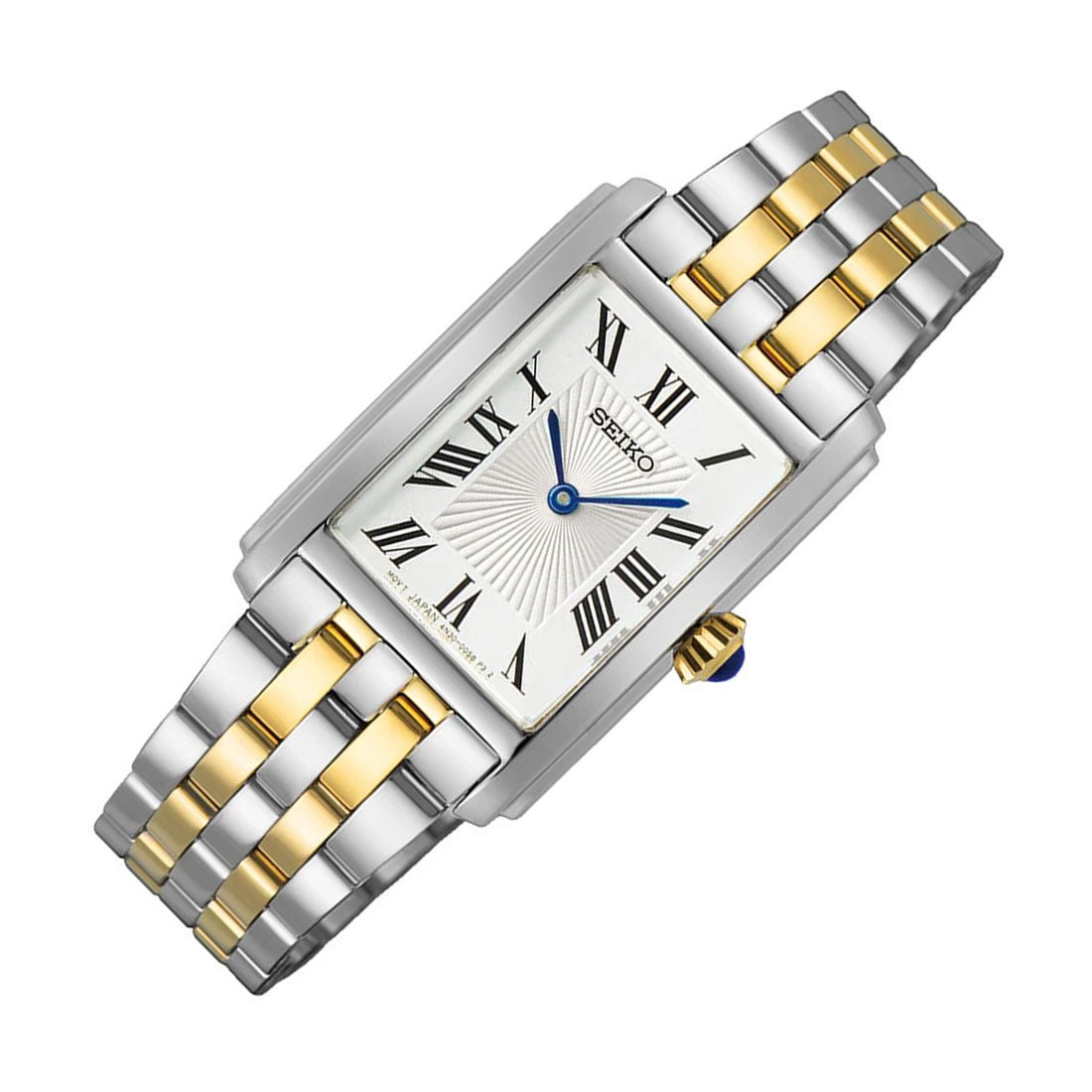 Seiko SWR087P1 SWR087 SWR087P Classic Two Tone Quartz Analog Watch -Seiko