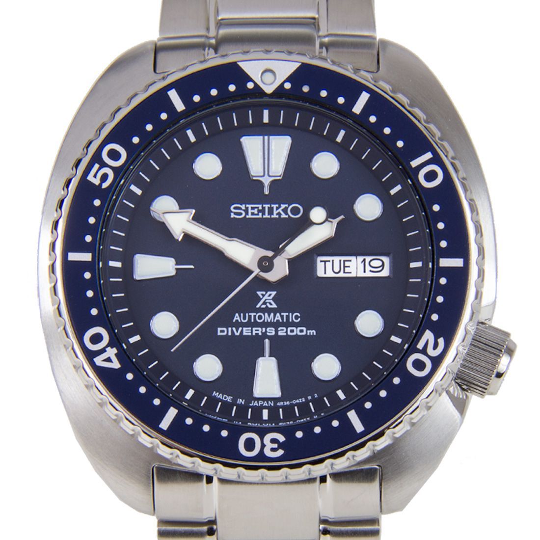 Seiko Turtle Prospex SRP773J1 SRP773 SRP773J Blue Dial Japan Mechanical Dive Watch -Seiko