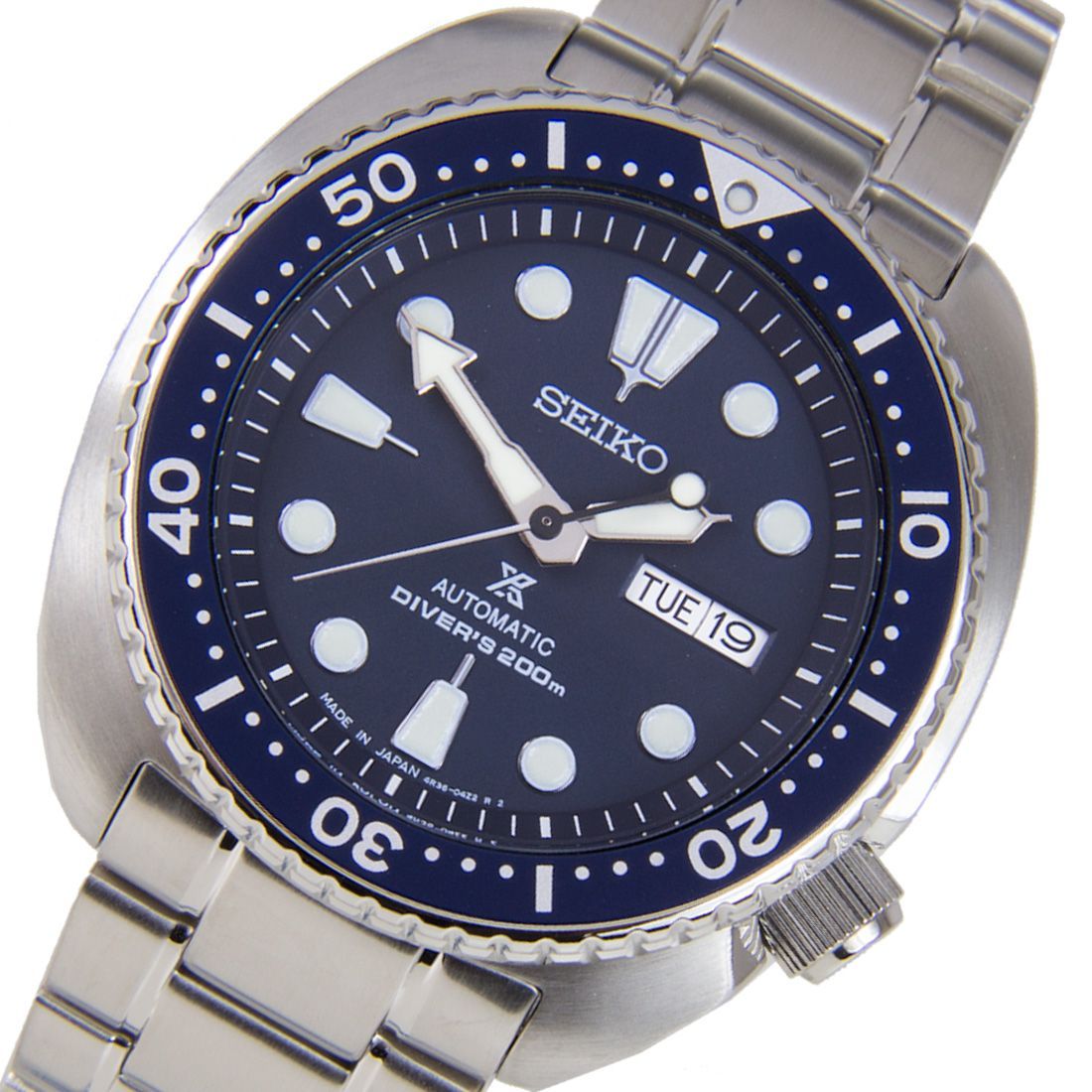 Seiko Turtle Prospex SRP773J1 SRP773 SRP773J Blue Dial Japan Mechanical Dive Watch -Seiko
