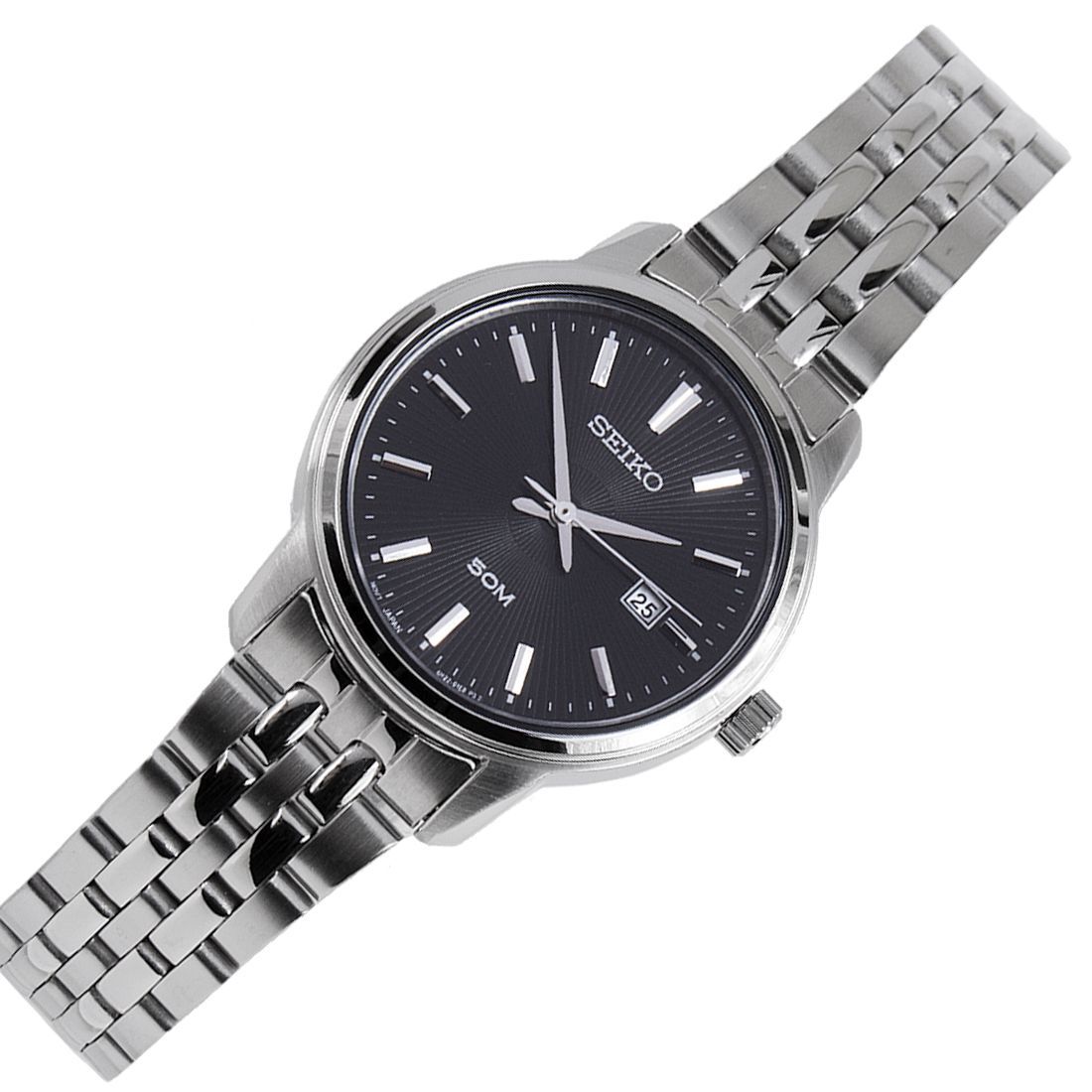 Seiko Womens Black Dial Quartz SUR663P1 SUR663 SUR663P Casual Watch -Seiko