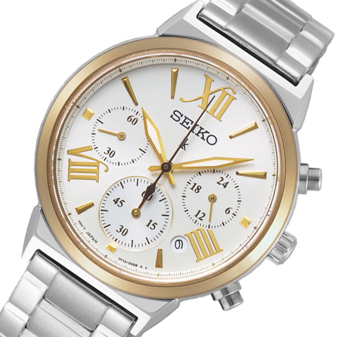 Seiko Womens Lukia Quartz SRWZ72 SRWZ72P1 SRWZ72P Chronograph Fashion Watch -Seiko