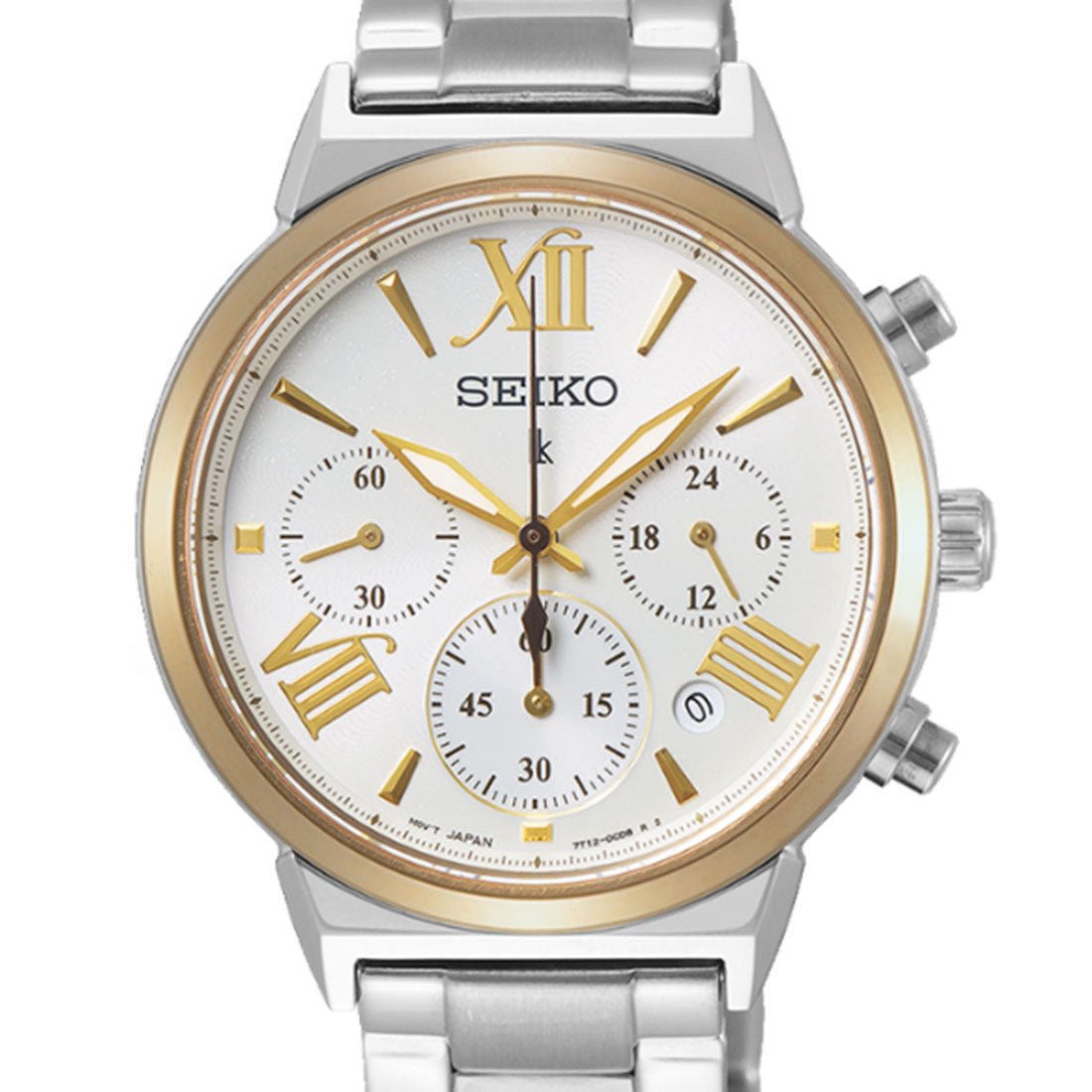 Seiko Womens Lukia Quartz SRWZ72 SRWZ72P1 SRWZ72P Chronograph Fashion Watch -Seiko