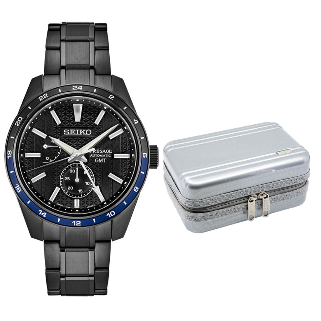 Seiko Zero Halliburton Black SPB271J1 SPB271 SPB271J Sharp Edged Limited Edition Watch -Seiko