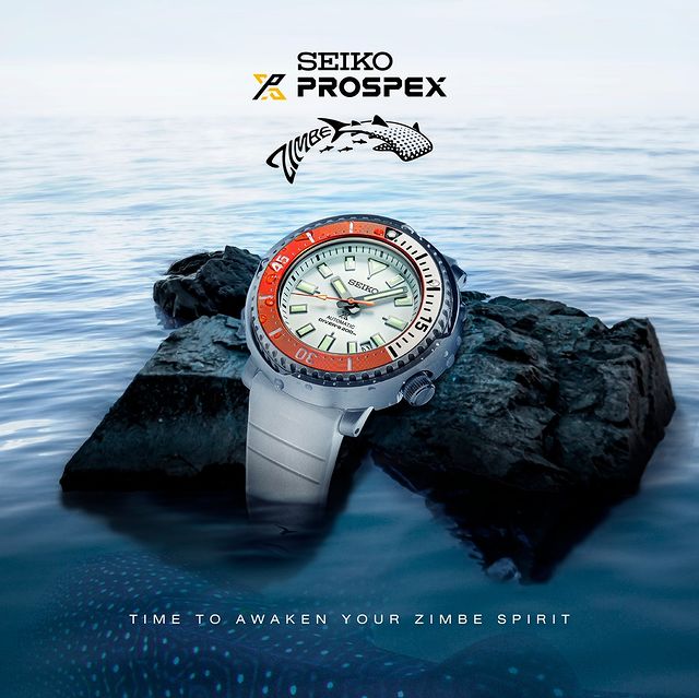 Seiko Zimbe 16 Thailand SRPJ55 SRPJ55K1 SRPJ55K Prospex Limited Edition Tuna Watch -Seiko