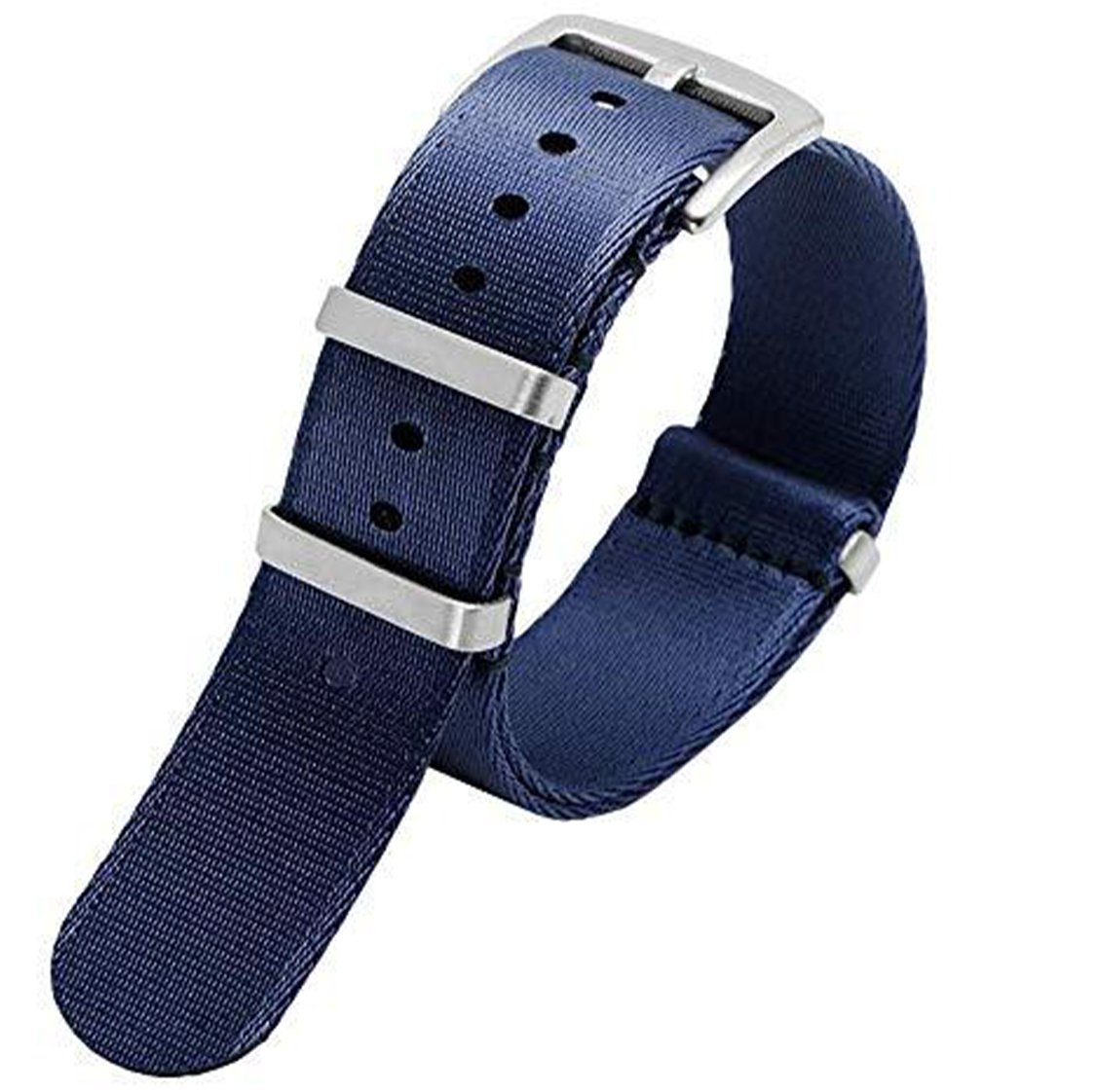 Seatbelt Ballistic Nylon Strap Blue -StrapSeeker